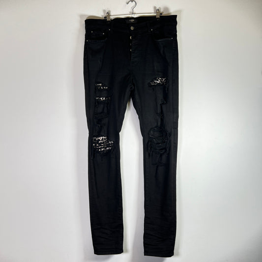 Amiri Bone Thasher Distressed Denim Jeans