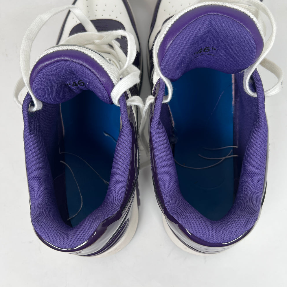 Off White Purple Out The Office Sneaker Size 46