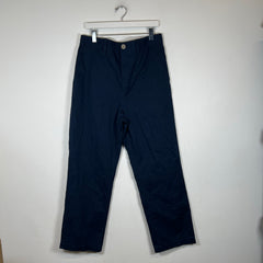 Lanvin Navy Blue Pants Size 50