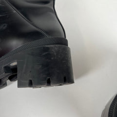 Gucci Slyvie Ankle Combat Boot Size 39