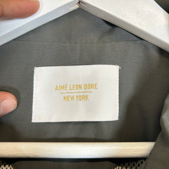 Aime Leon Dore Grey Nylon Coach Jacket Size L