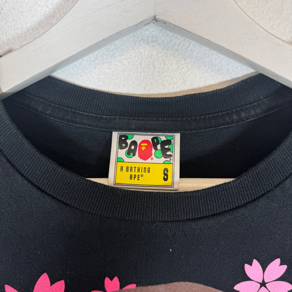 Bape Sakura Ape Head T-Shirt Size S