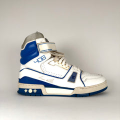 Louis Vuitton Blue Hightop Trainer Size LV 6