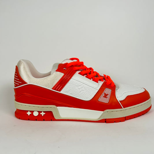 Louis Vuitton Orange Trainers Size 12