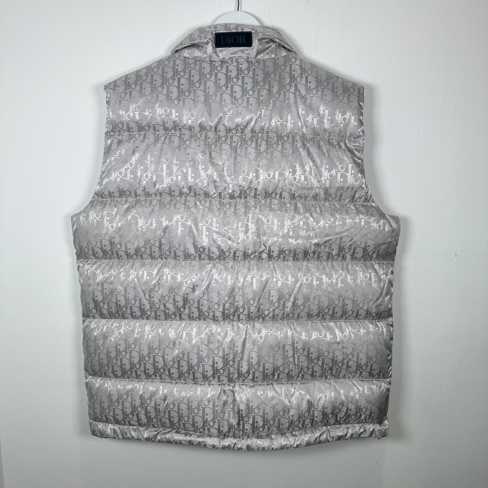 Dior Pearl Oblique Vest Size 54