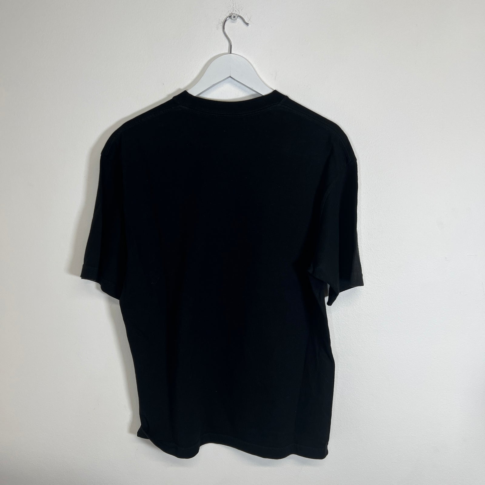 Balenciaga Logo Black T-Shirt Size XS