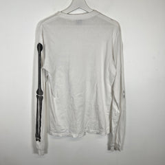 Number (N)ine White Skeleton Print Longsleeve Size 2