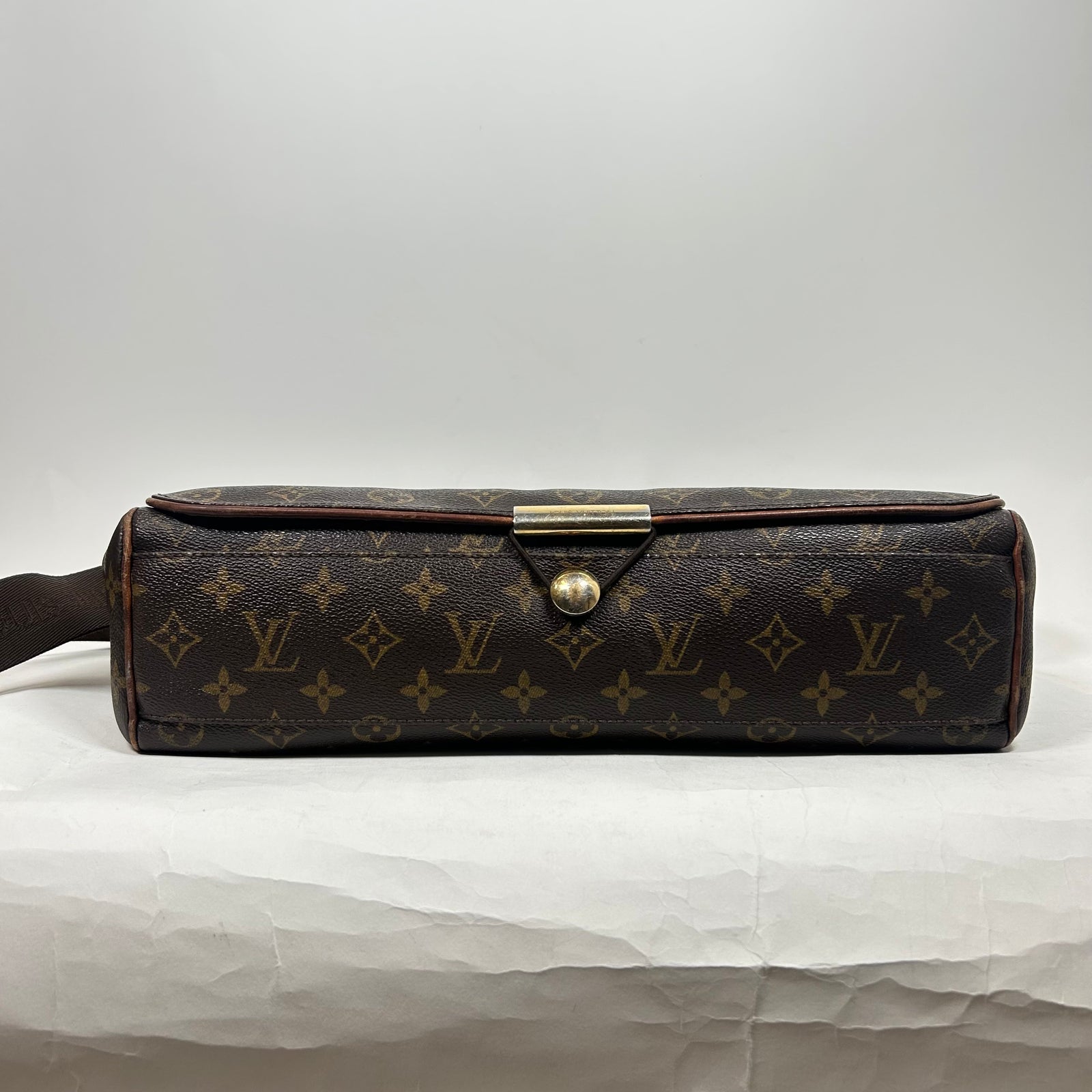 Louis Vuitton Brown Abbesses Monogram Shoulder Bag