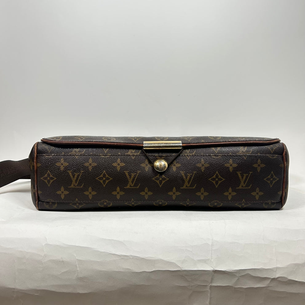 Louis Vuitton Brown Abbesses Monogram Shoulder Bag