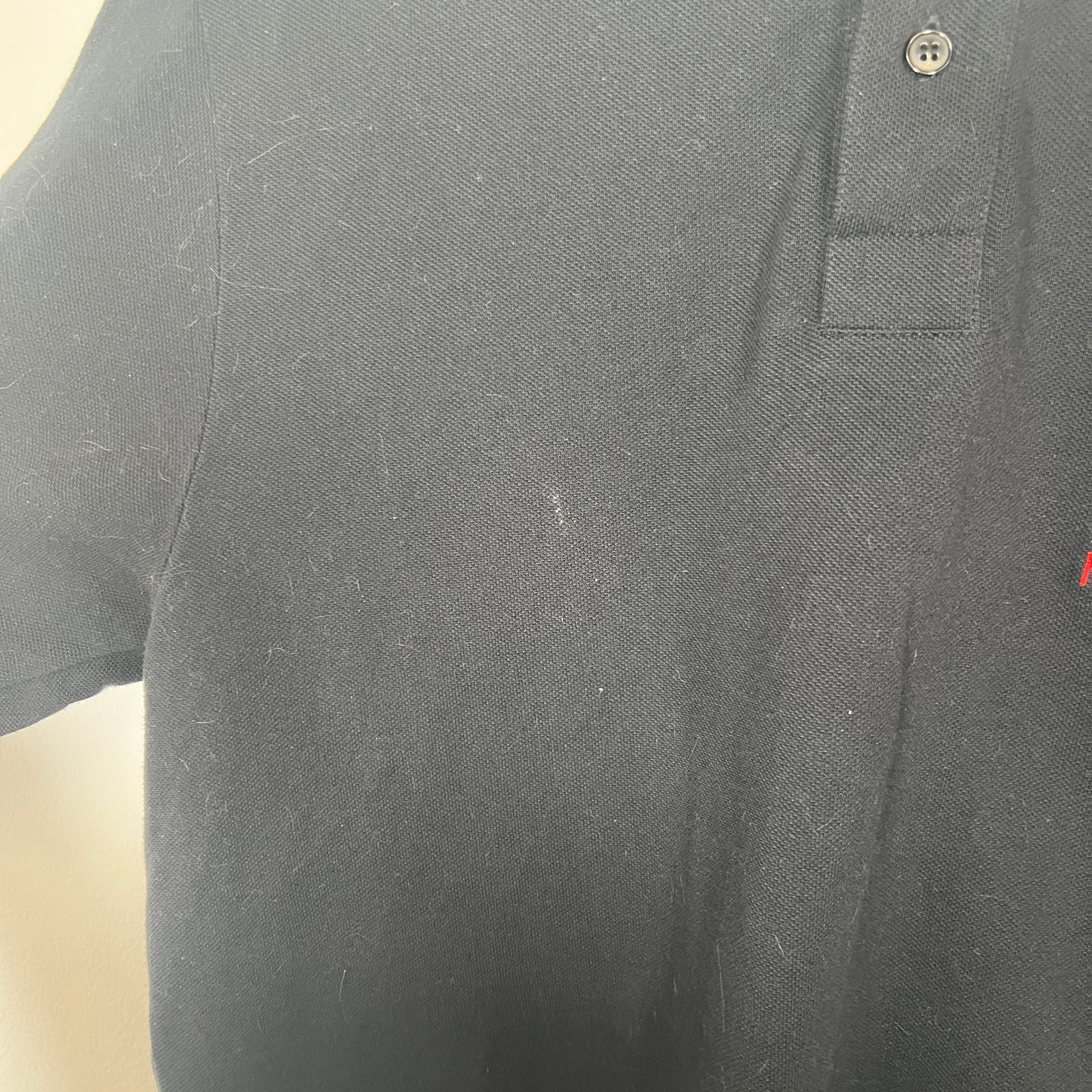 Martine Rose Black SS20 Polo