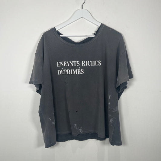 Enfant Riches Deprimes Distressed T-Shirt Size XL