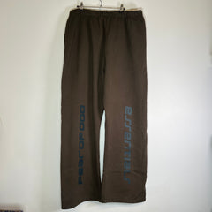 Fear of God Brown Heavy Fleece 90's Sweatpants Size XXL