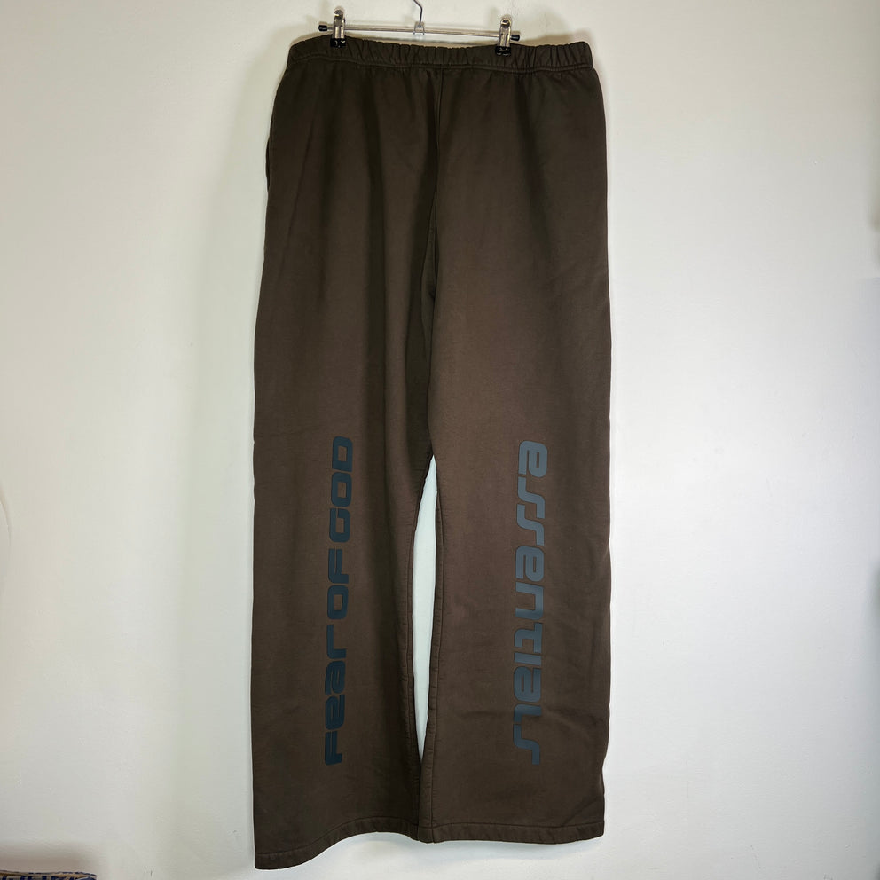 Fear of God Brown Heavy Fleece 90's Sweatpants Size XXL