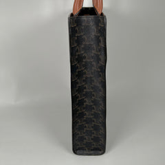Celine Cabas Vertical Triomphe Logo Tote