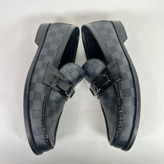 Louis Vuitton Damier Graphite Major Loafers