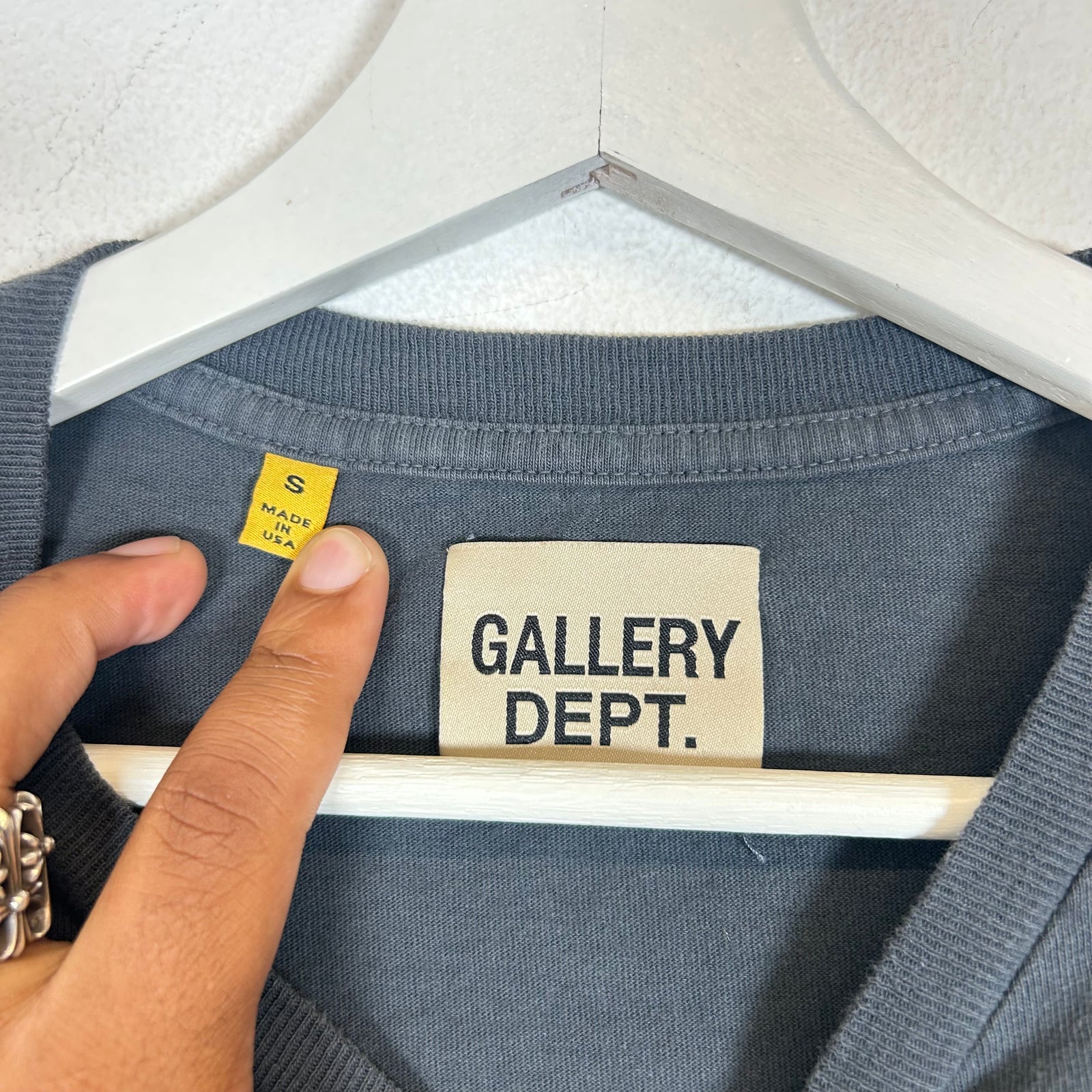 Gallery Dept Black Student/Coach Reversible T-Shirt Size S