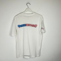 Chrome Hearts White Matty Boy American Flag Tee Size L
