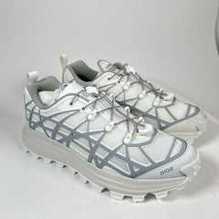 Dior B31 White/White Carnage Rubber Mesh Runner Size 41