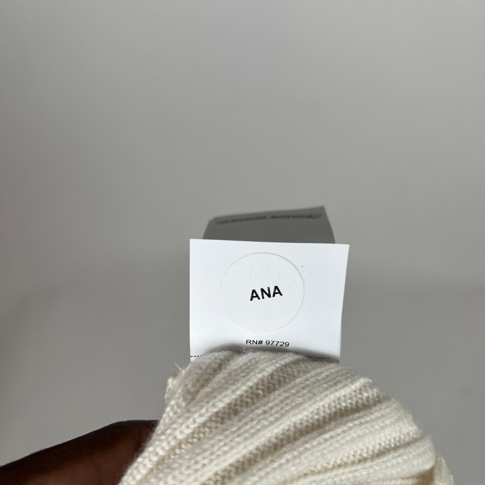 Chrome Hearts White Plus Cross Cashmere Beanie