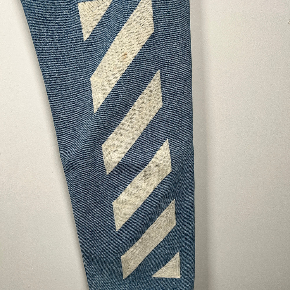 Off-White Stencil Graphic Jeans Size 36