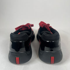 Prada Red/Black Patent Leather Cups Size 9