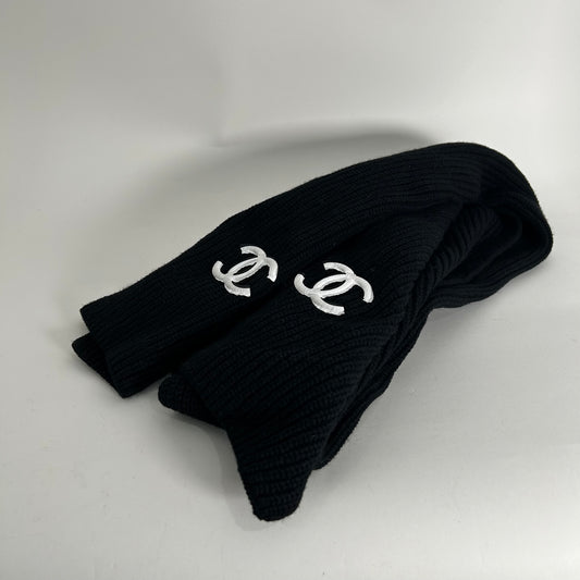 Chanel Wool CC Scarf