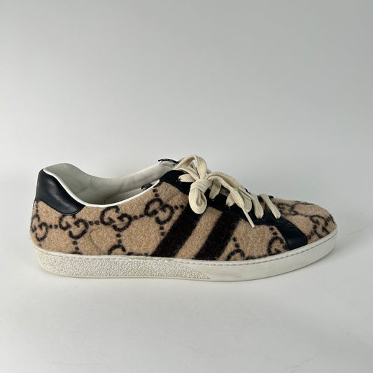 Gucci GG Logo Wool Aces Size 9