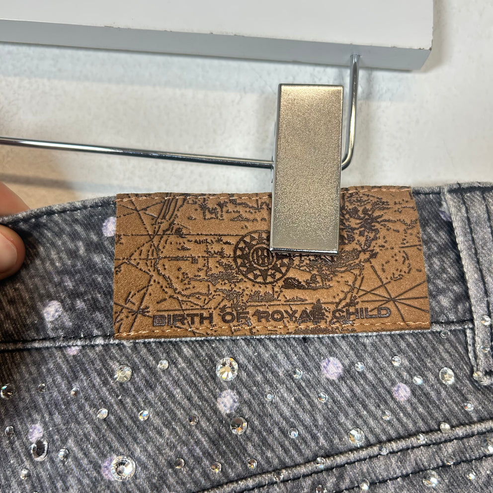 Birth Of A Royal Child Black Diamond Jeans Size M
