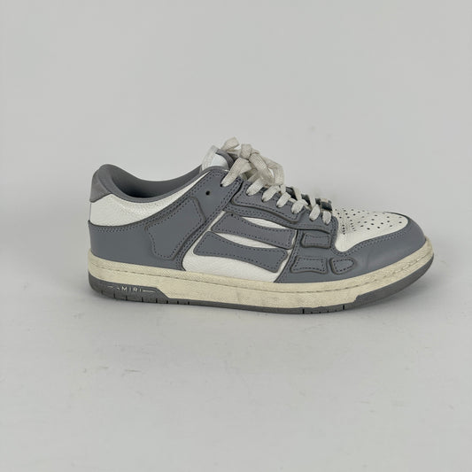 Amiri Grey Bone Low Top Sneaker Size 8