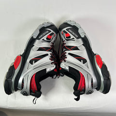 Balenciaga Black/Silver Track Low-Top Sneakers