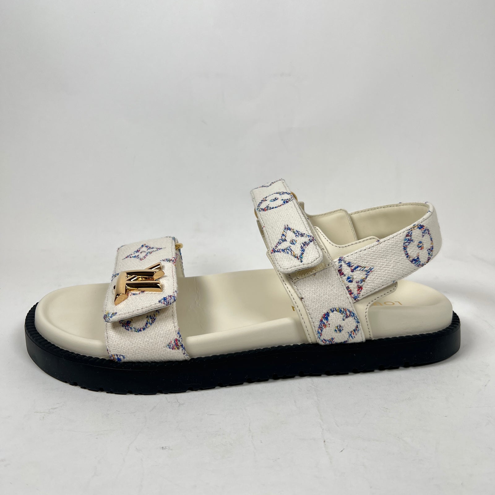 Louis Vuitton Monogram Sunset Comfort Sandals Size 39