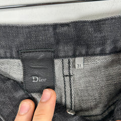 Dior Grey Denim Jeans Size 31