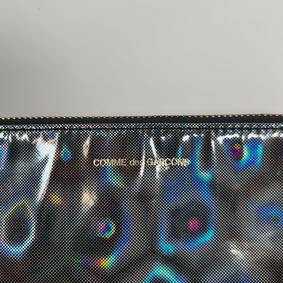 Comme Des Garcons Black Rainbow Psychedelic Pouch