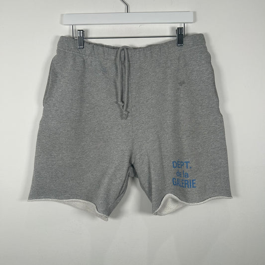 Gallery Dept. Grey Logo Shorts