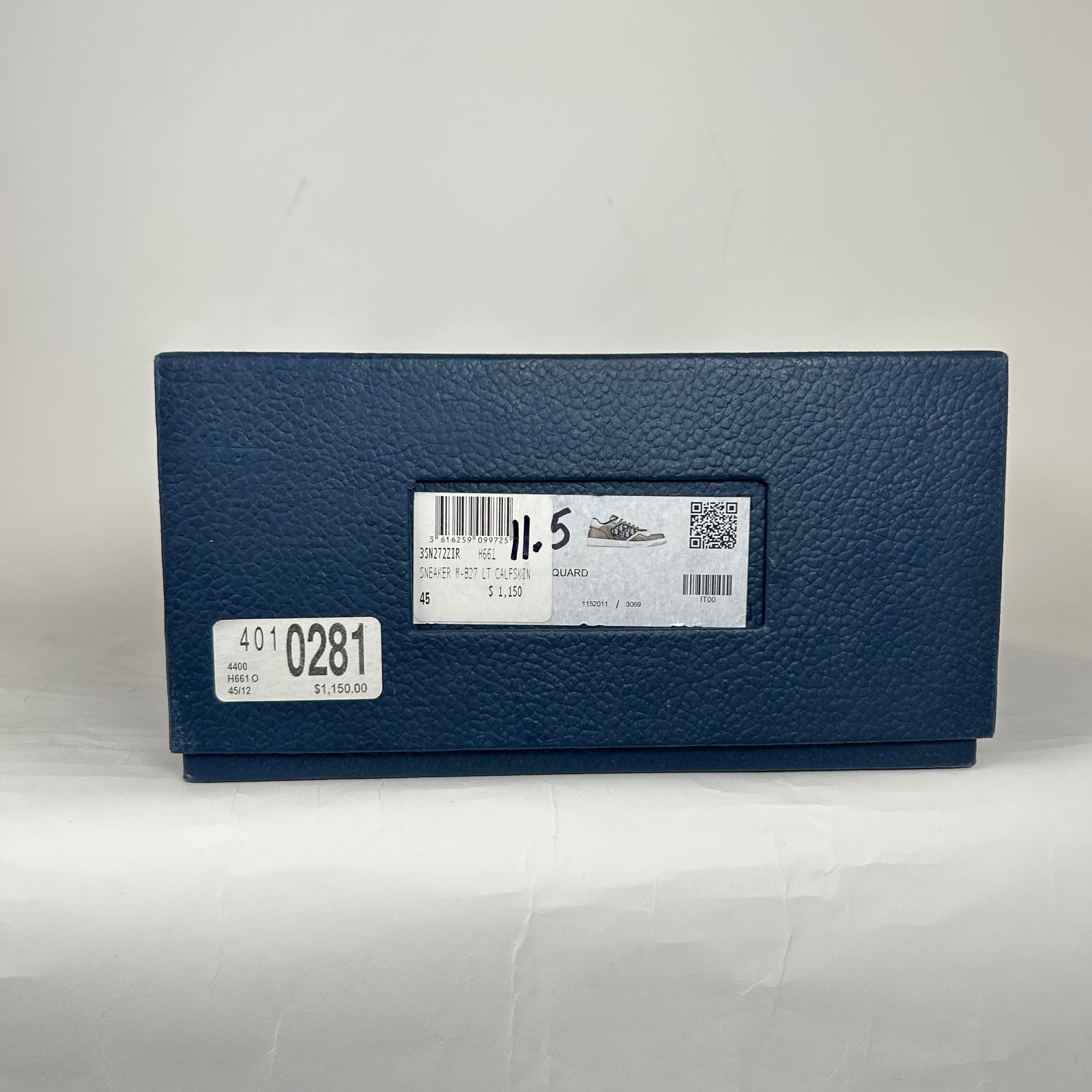 Dior B27 Olive/Grey Sneaker Size 45