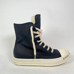 Rick Owens DRKSHDW 'Stop Your Breath' High-Top Ramones