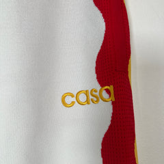 Casablanca White/Red Wave Knit Lounge Pants Size L