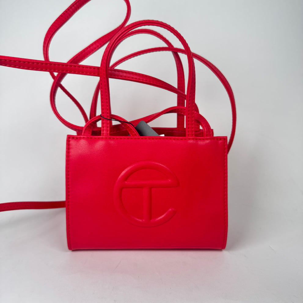 Telfar Red Mini Tote Bag