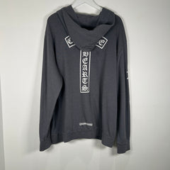 Chrome Hearts Gray Zip Up Hoodie Size XXL
