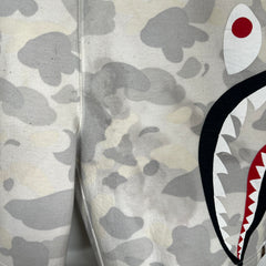Bape White Glow Shorts Size S