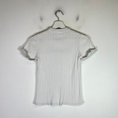 Chanel 2021 Ribbed Knit Intarsia T-Shirt