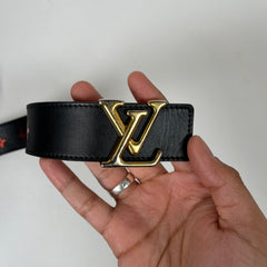 Louis Vuitton Color Logo Belt Size 85
