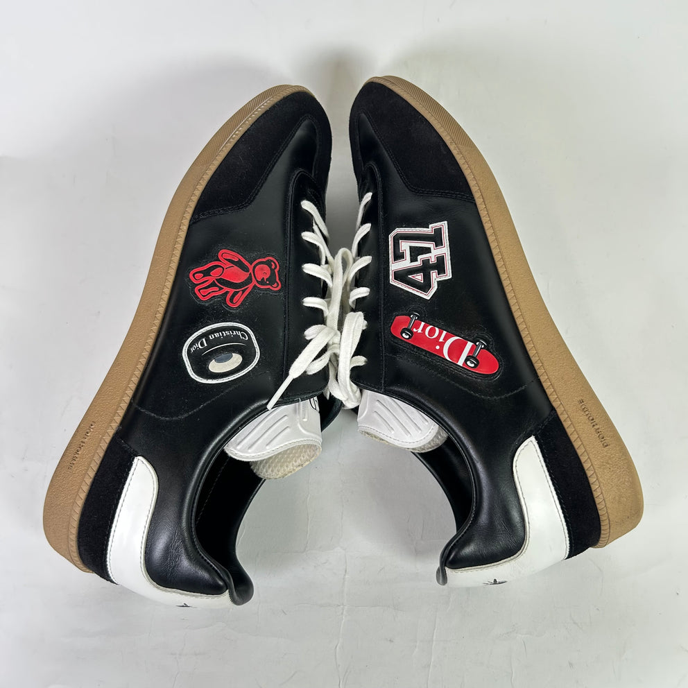 Dior Homme B01 Leather Patches Sneakers