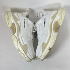 Balenciaga White Triple S Sneaker Size 42