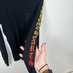 Chrome Hearts Black Gradient LS Tee Size S