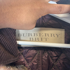 Burberry Brit Camo Quilted Jacket Size M