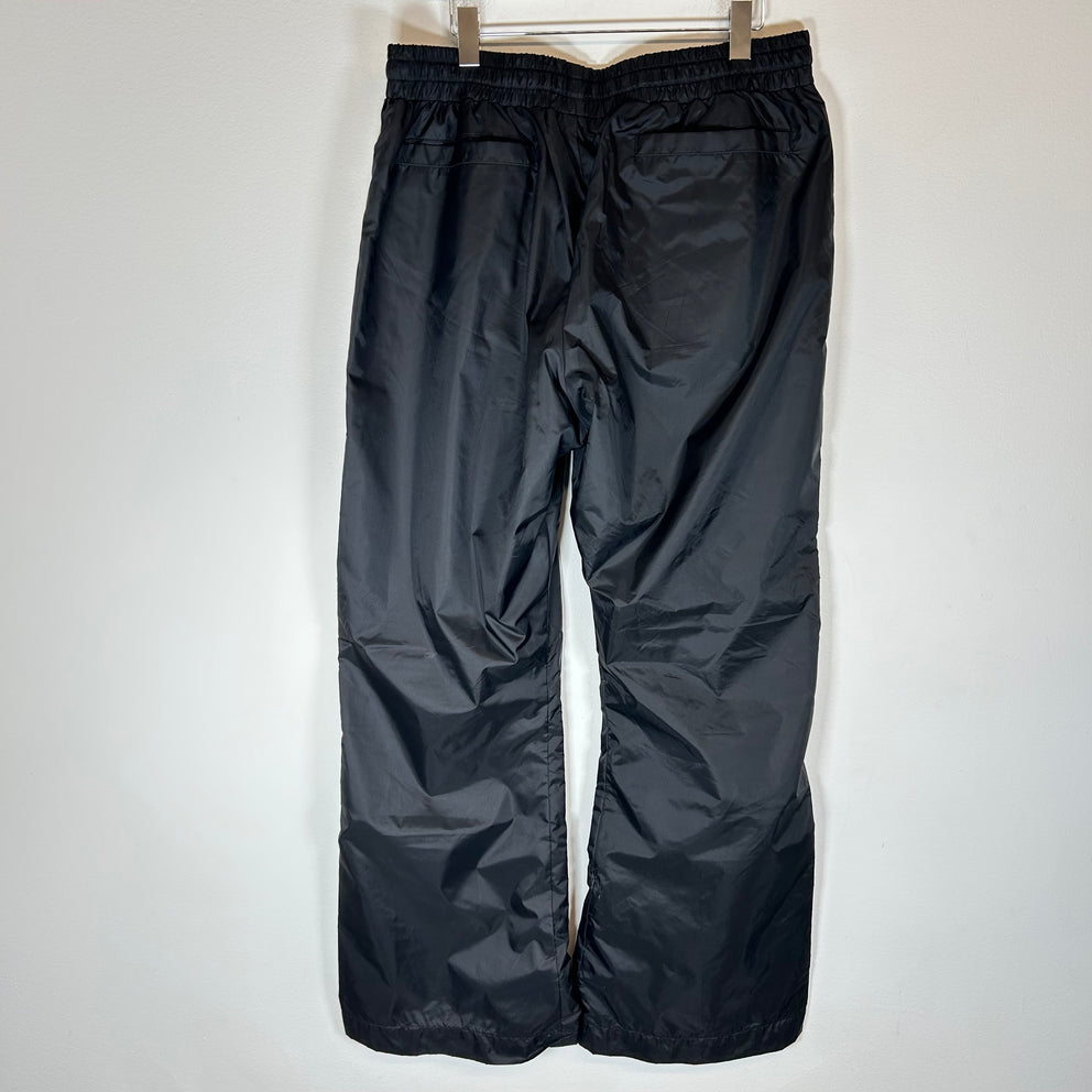 Hellstar Black/White Nylon Track Pants Size XL