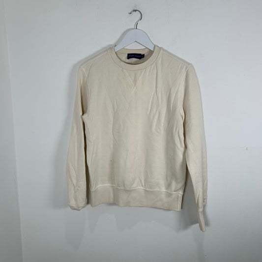 Ralph Lauren Purple Label Cream Crewneck Size S