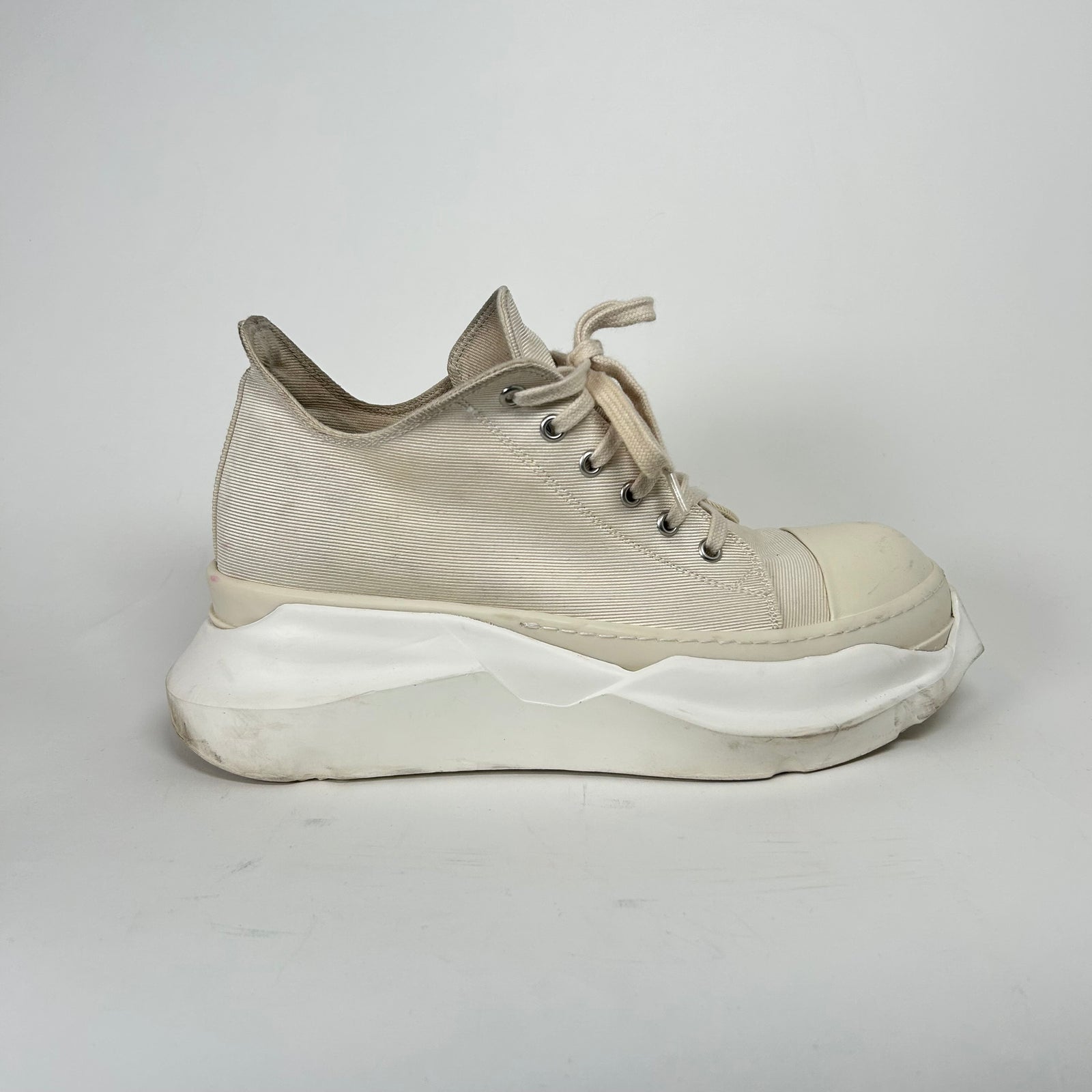 Rick Owens DRKSHDW Natural Milk Abstract Size 41
