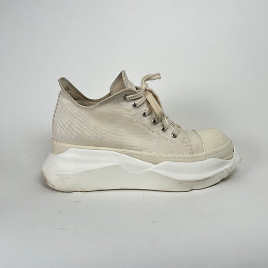 Rick Owens DRKSHDW Natural Milk Abstract Size 41